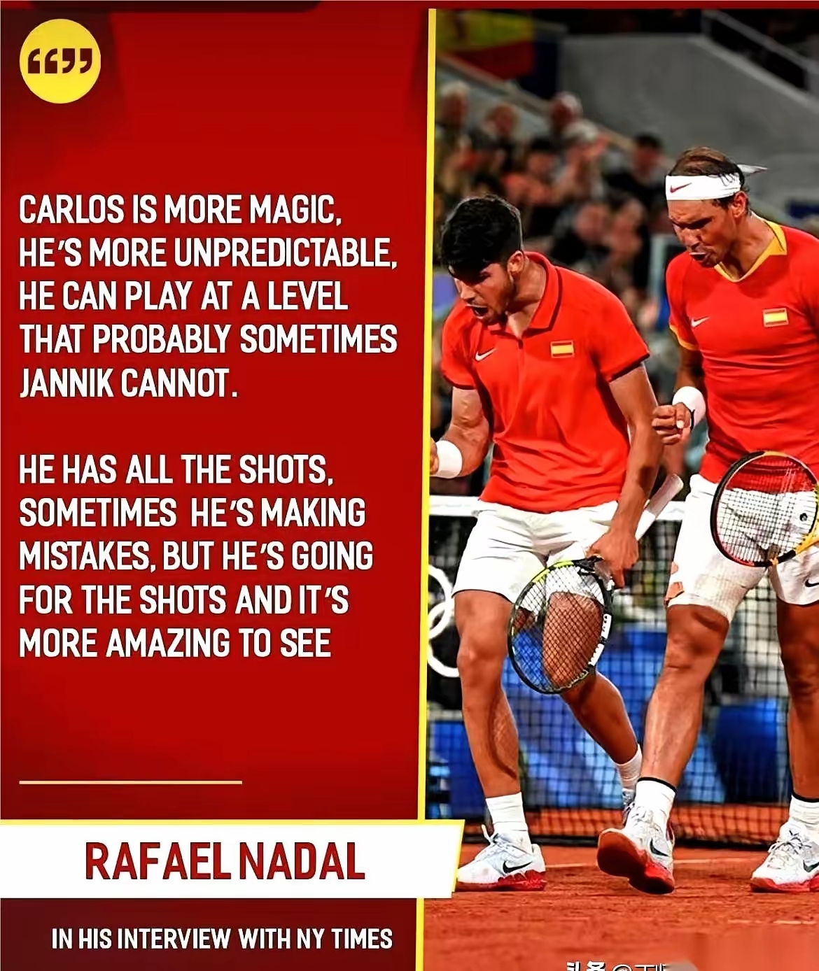 关于纳达尔爆冷击败MAD，高光表现引爆全场！的信息